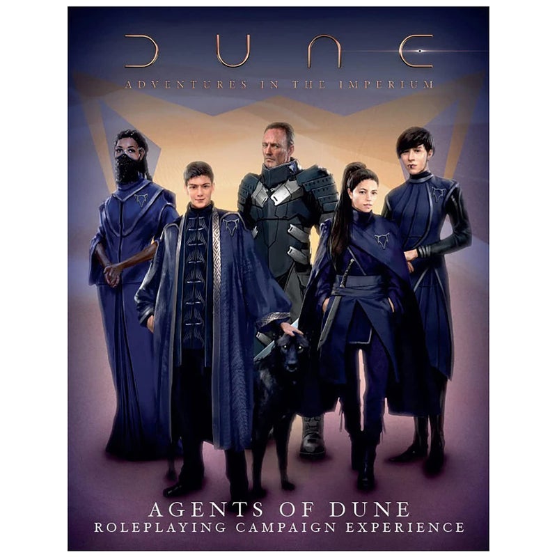 موديفيوس Modiphius Entertainment مغامرات الكثبان الرملية في The Imperium: مجموعة وكلاء Dune Box - Image 1
